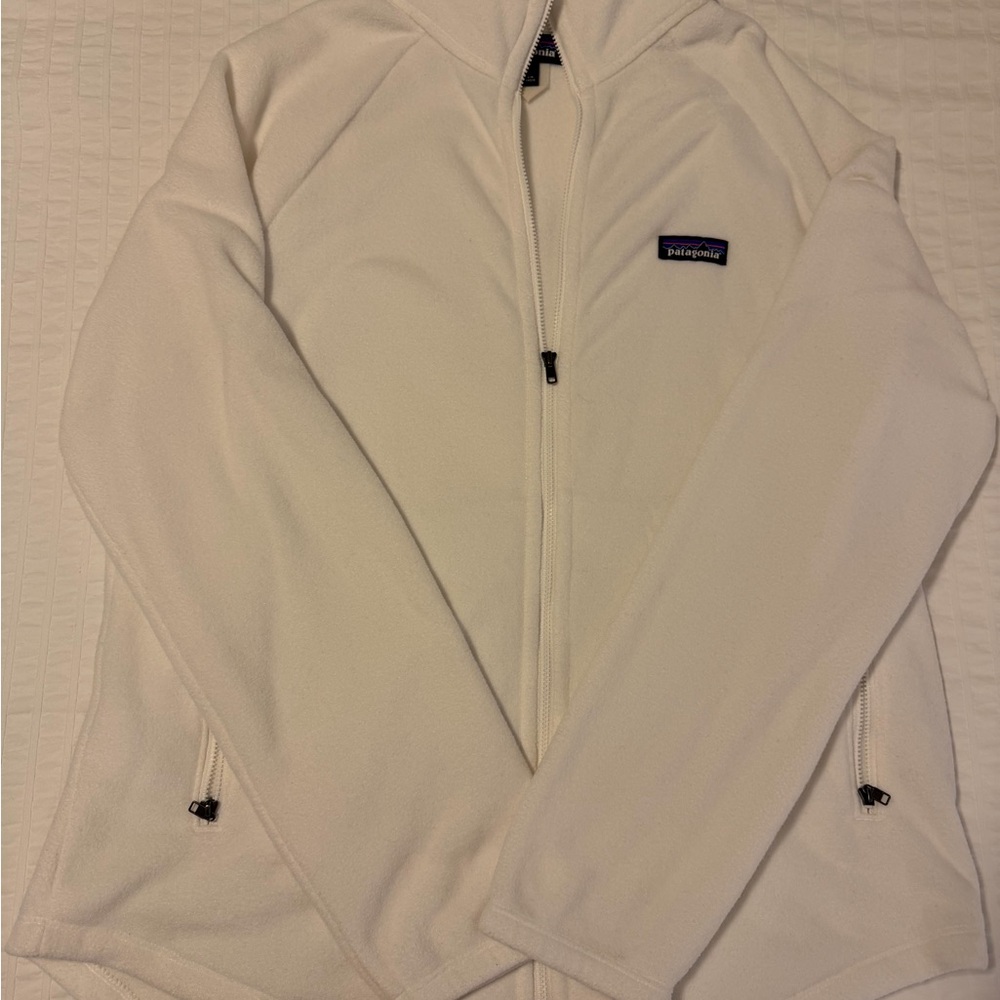 Patagonia Women's Cream Fleece Micro Full Zip